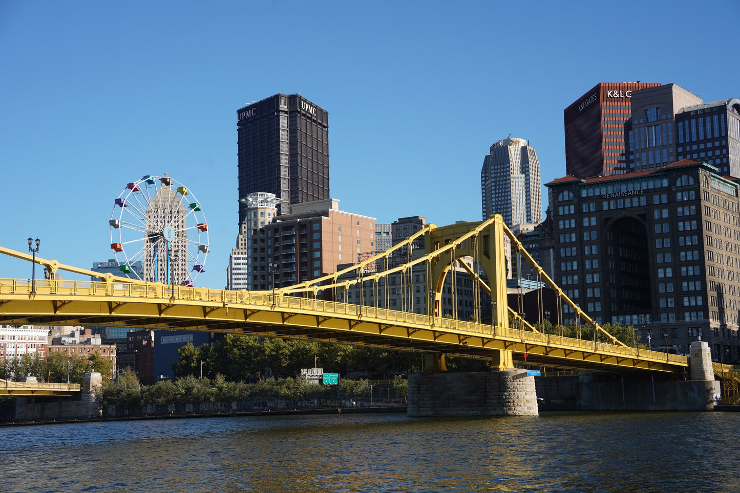 Ferris Wheel in Downtown Pittsburgh 01