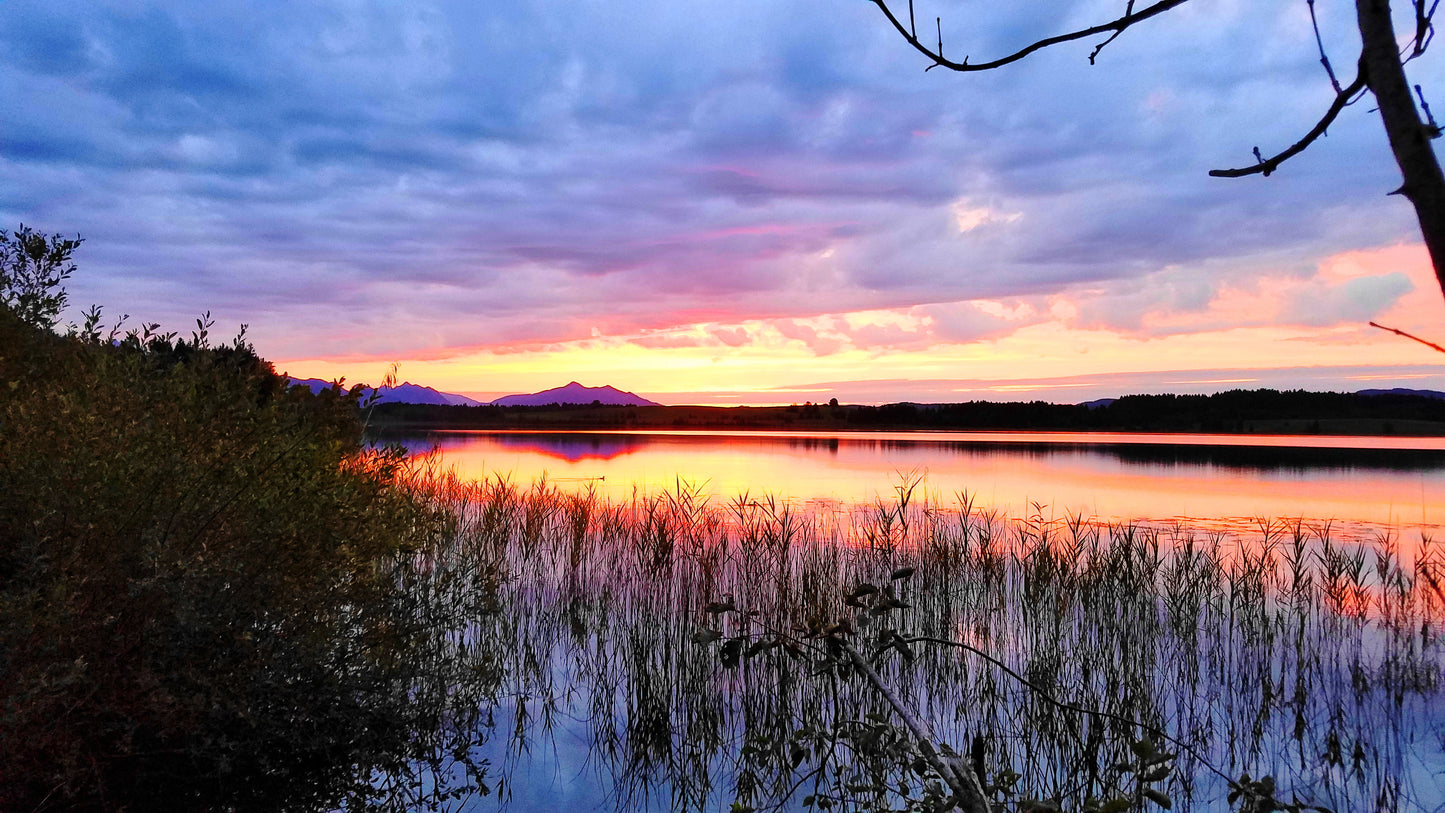 Germany Sunset Lake 3 Bavaria