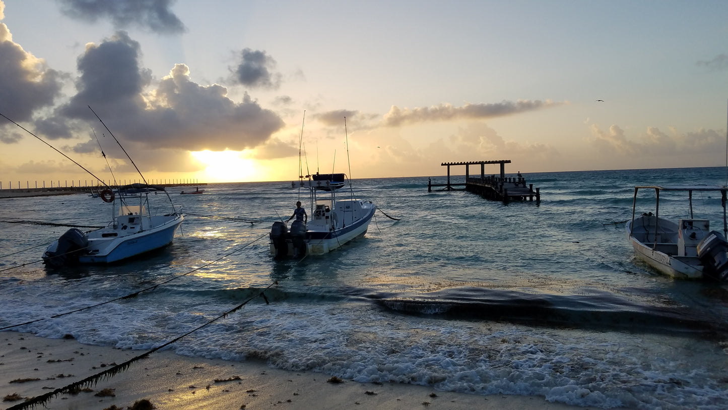 Playa De Carmen Beach Sunrise