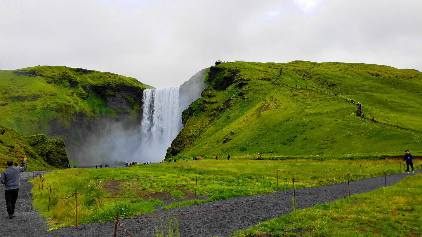 Waterfall in Iceland 3