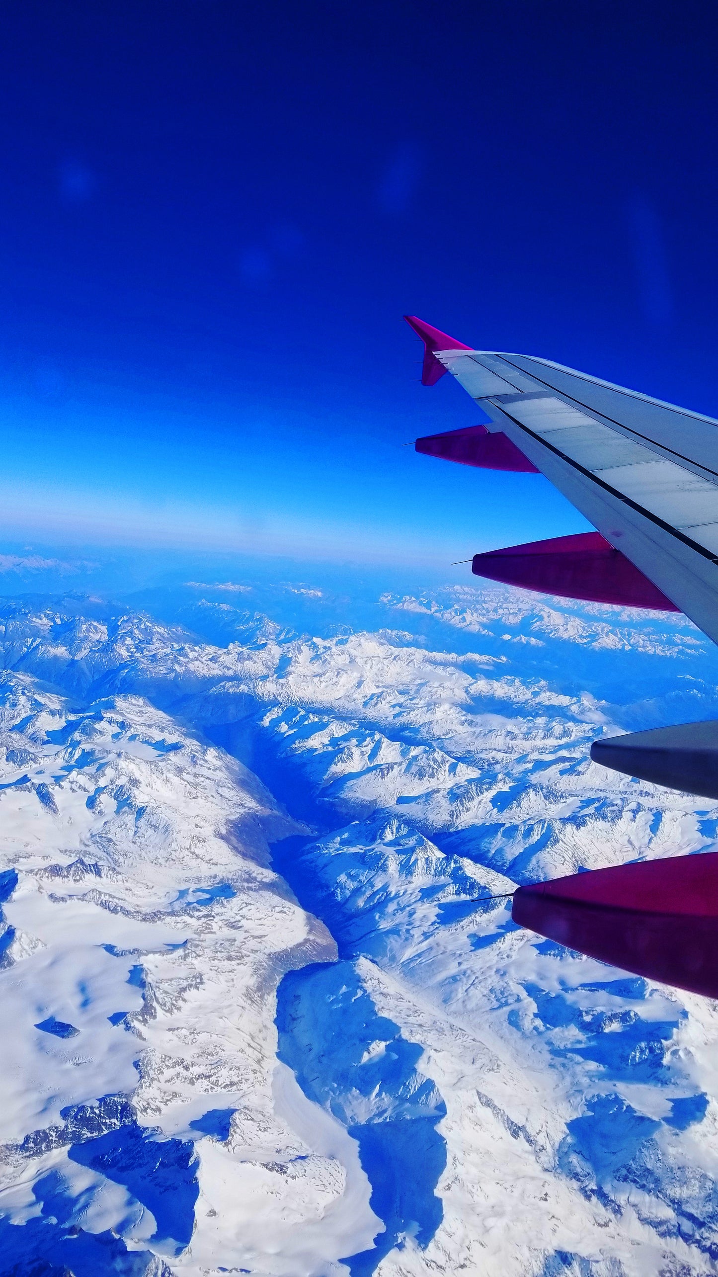 Swiss Alps on the way to Italy