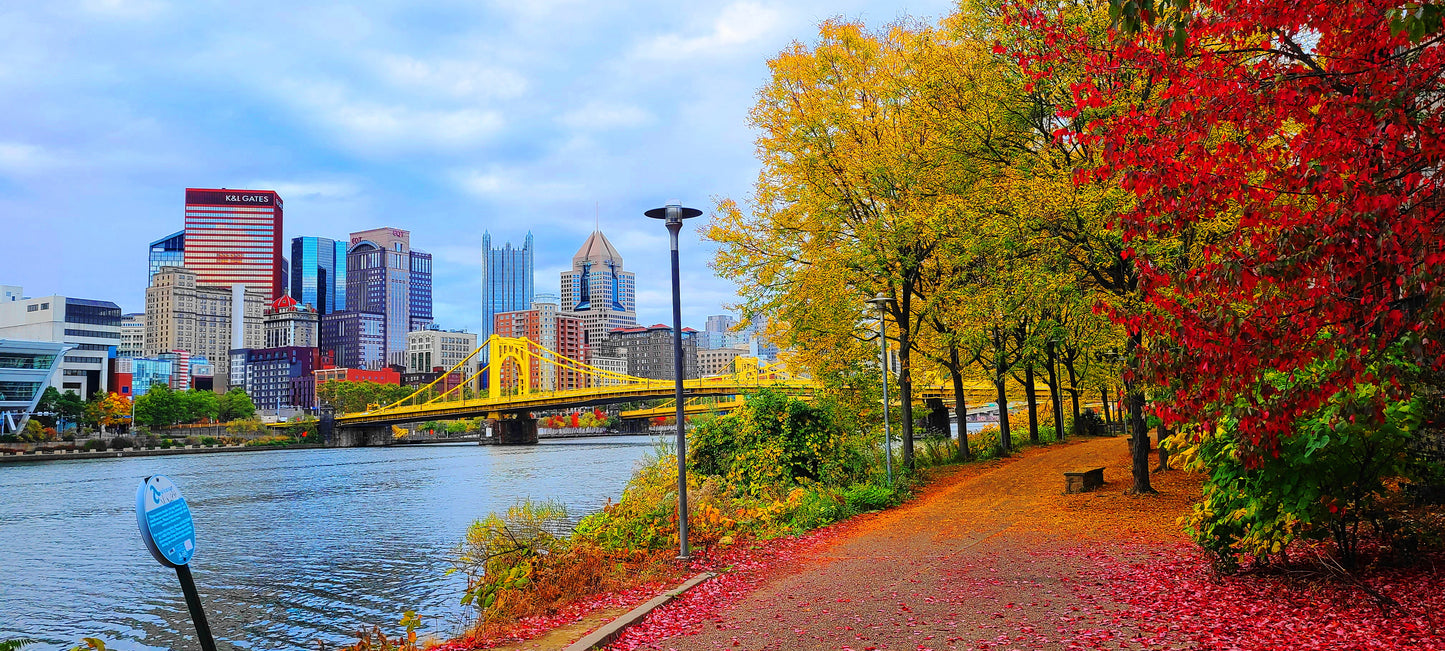 Bridge View during Autumn in Pittsburgh