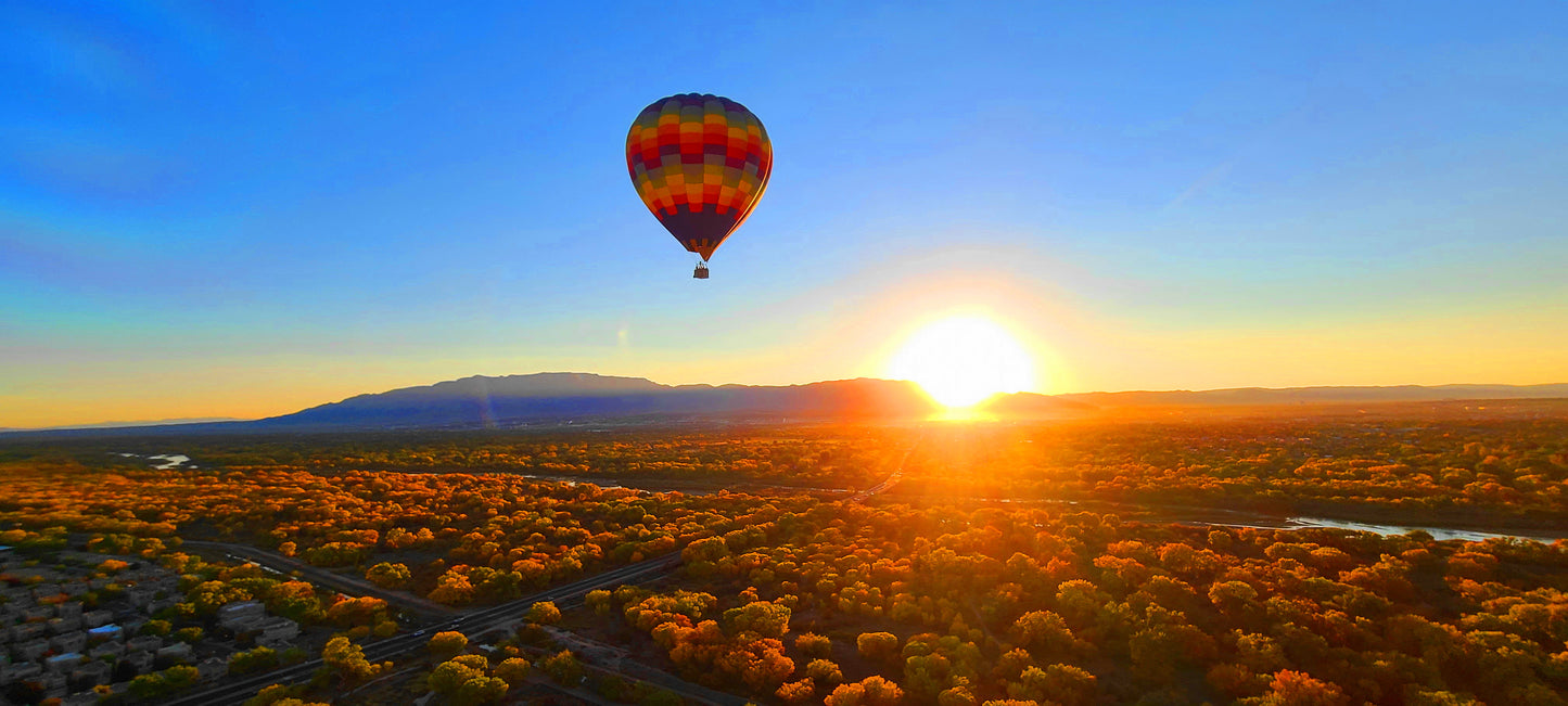 Balloon Ride at Sunrise Albuquerque New Mexico 2