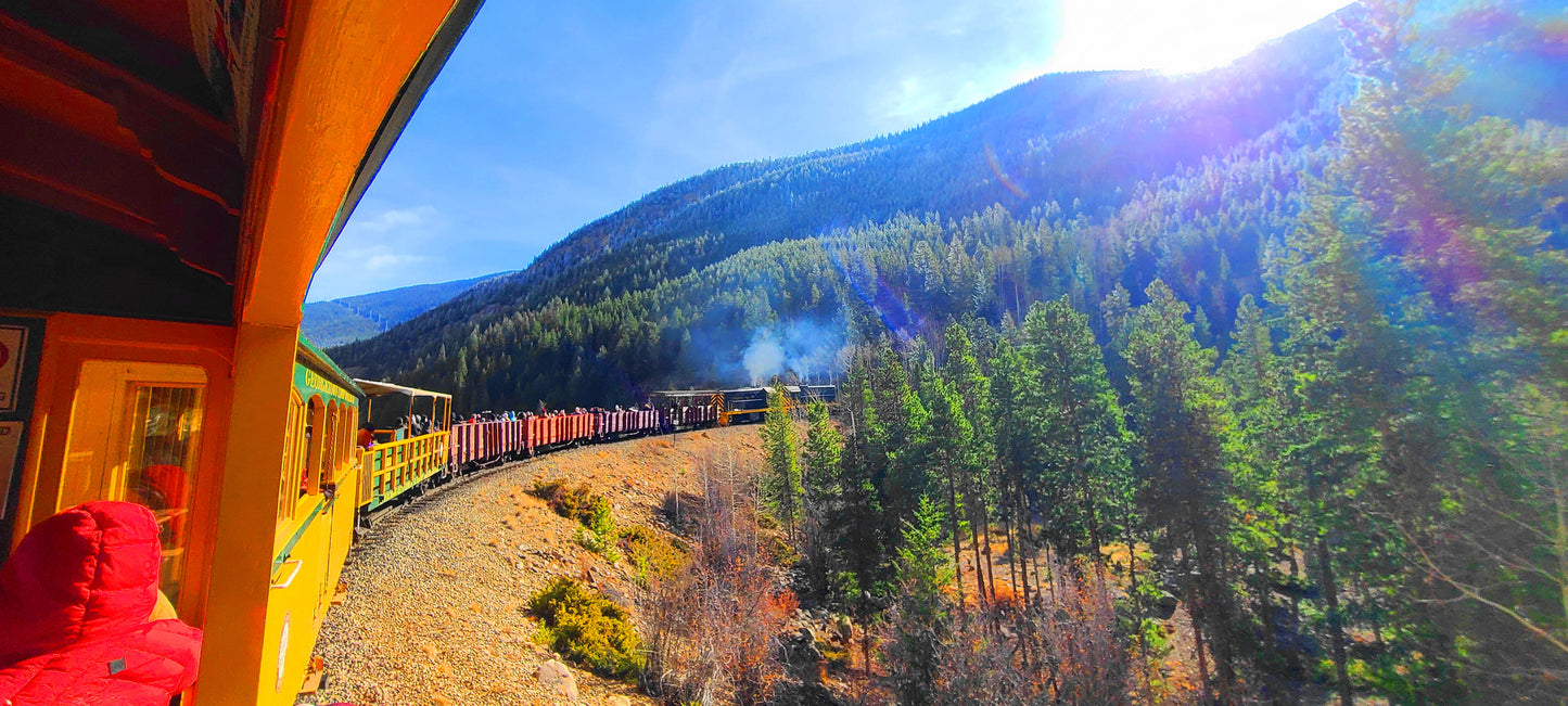 Train Ride in the Mountains of Colorado