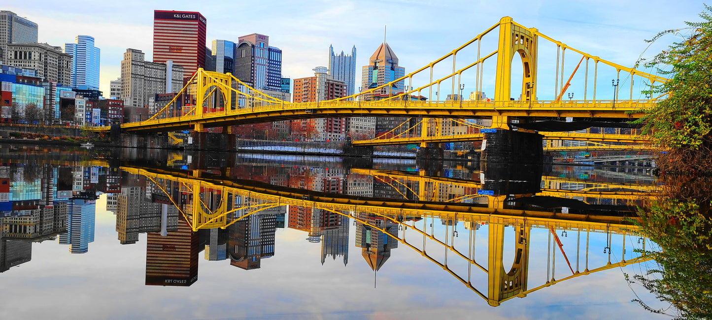 Pittsburgh Bridge Reflection