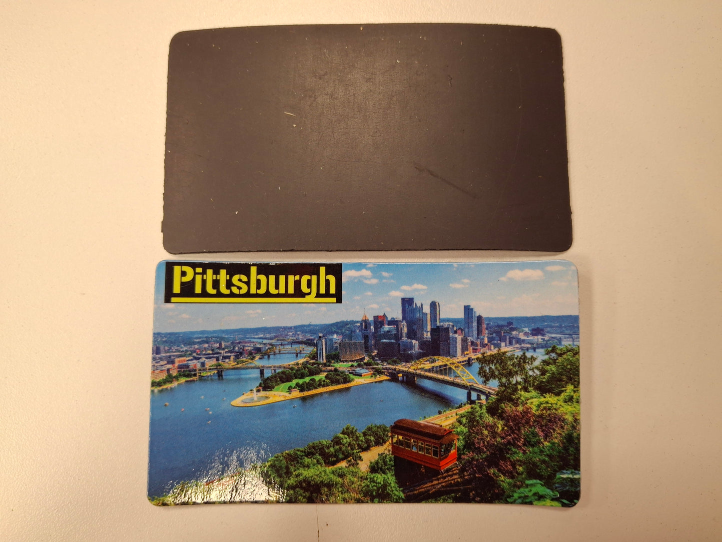 Pittsburgh Mt Washington Overview Summer Magnet