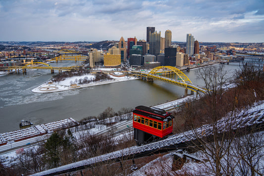 Pittsburgh Winter Mt Washington