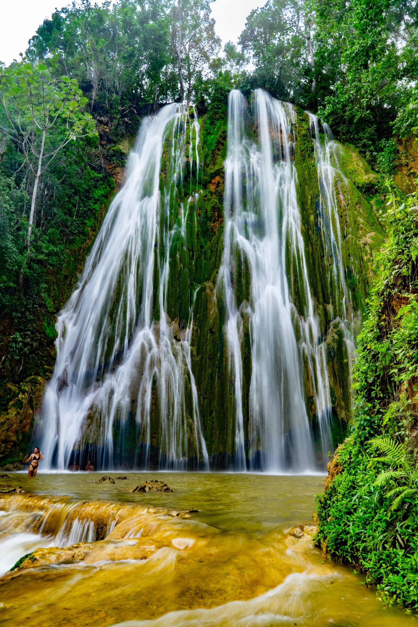 Dominican Republic El Limon Waterfall