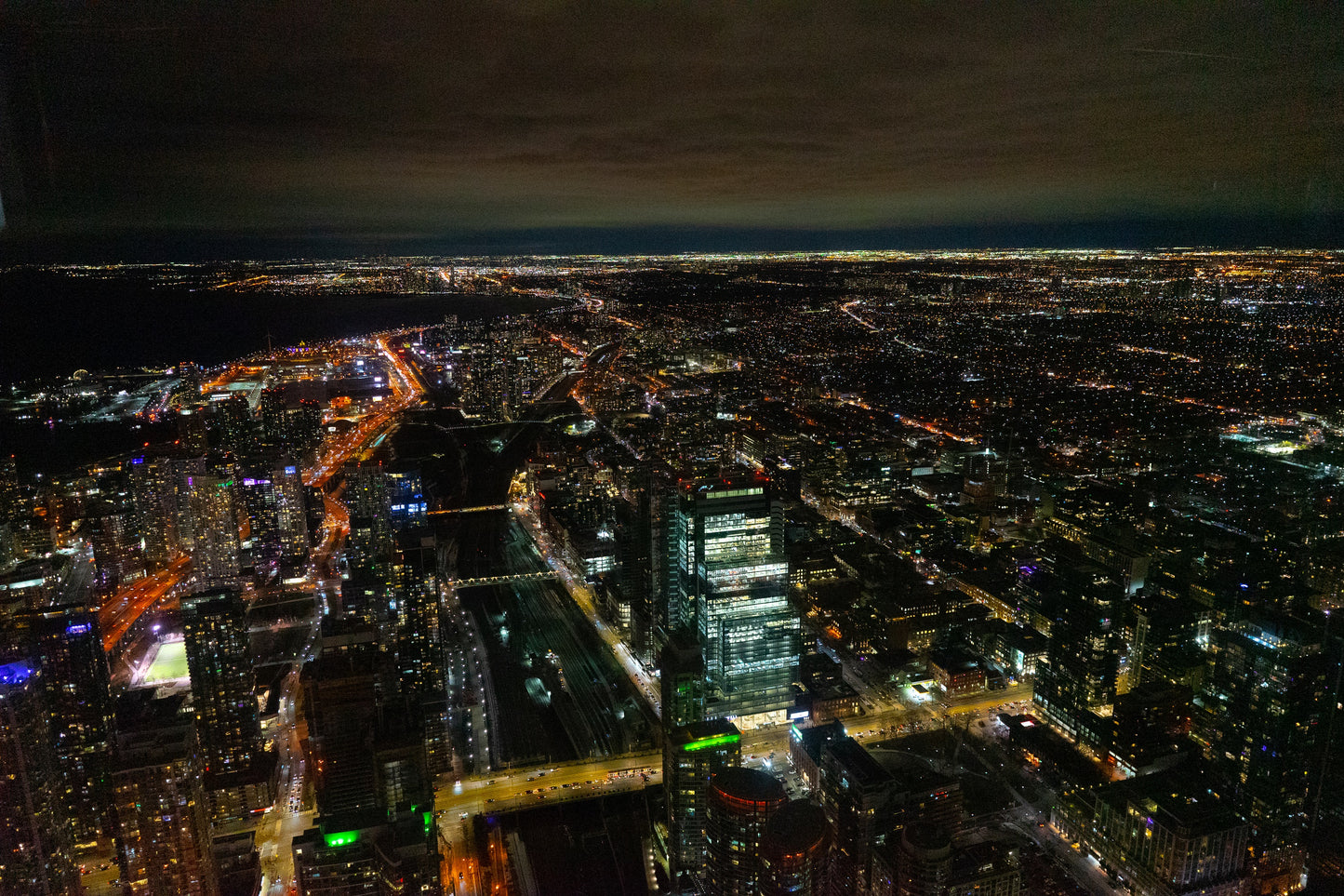 Downtown Toronto at Night