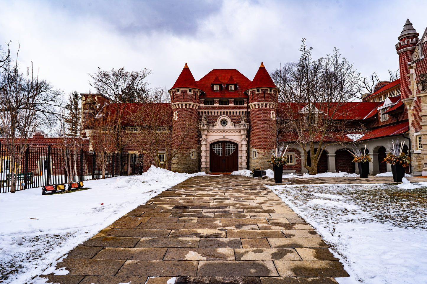 Casa Loma in Toronto Winter 2