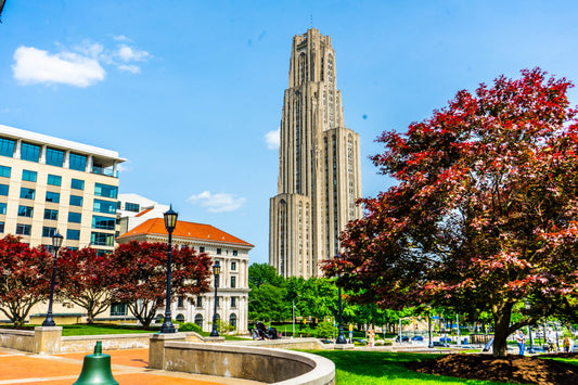 Pittsburgh University Cathedral of Learning 13