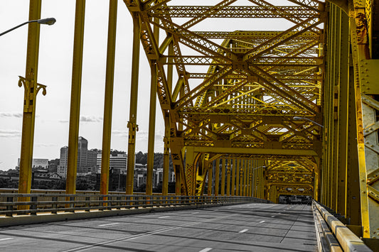 Strip District 16th Street Bridge 06 bw