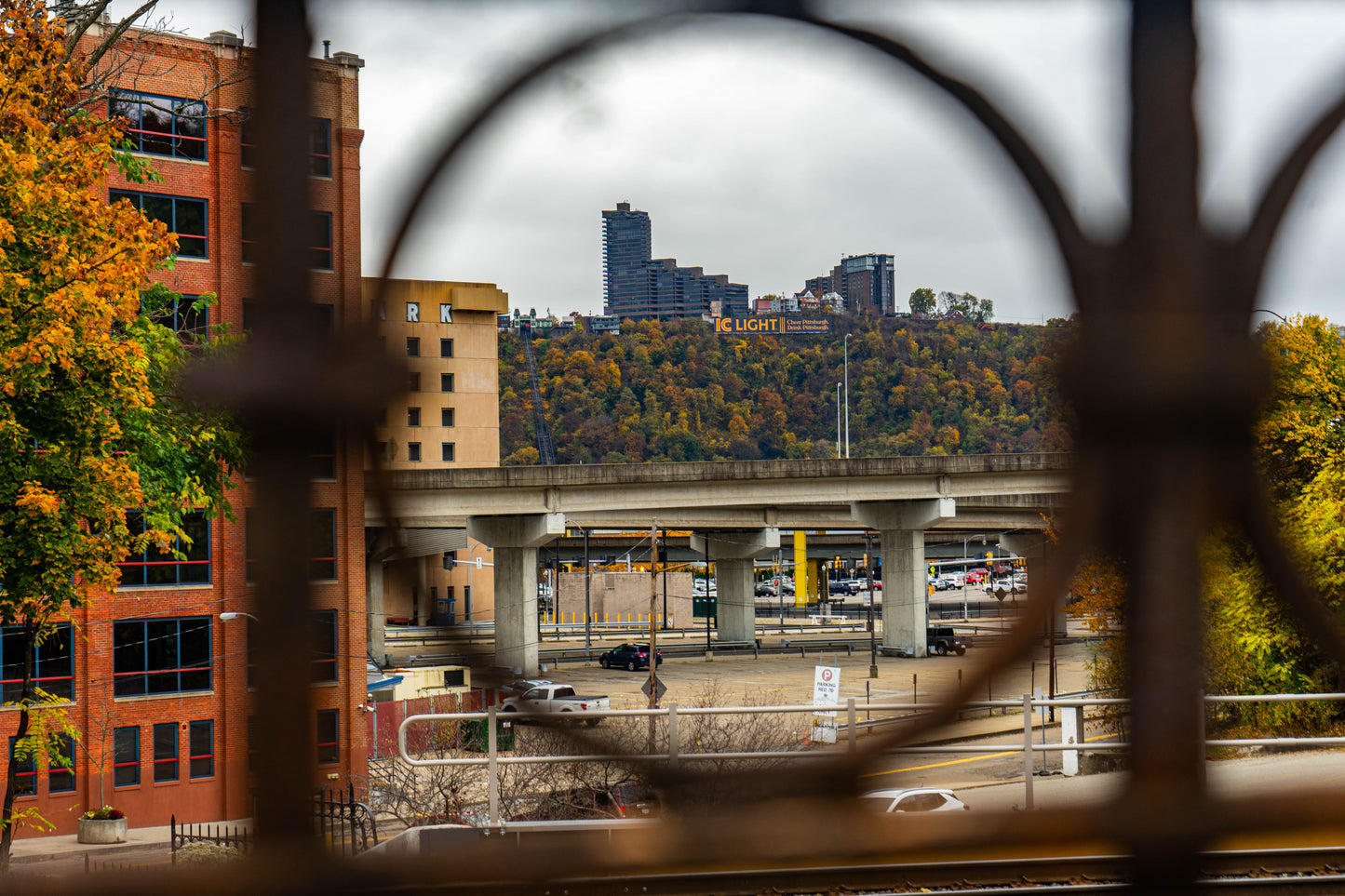 Pittsburgh Fall 2023 - Northside view of Mt Washington