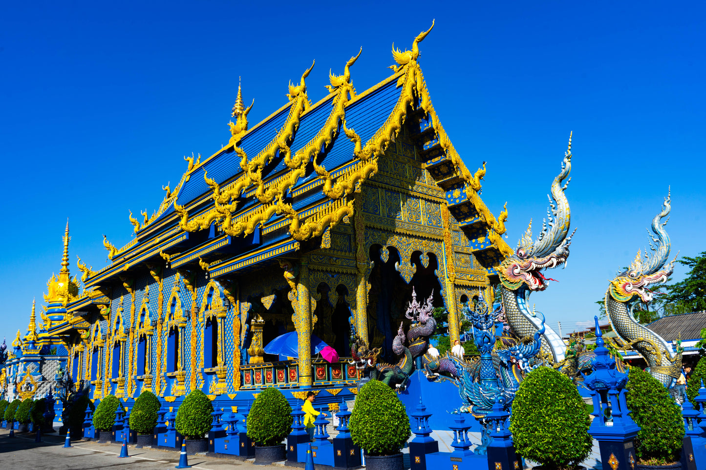 Blue Temple in Northern Thailand Chang Rai