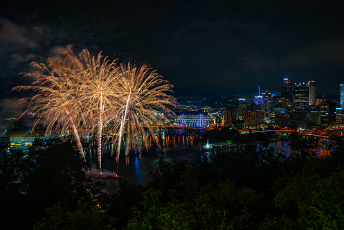 Pittsburgh Firework 4th of july