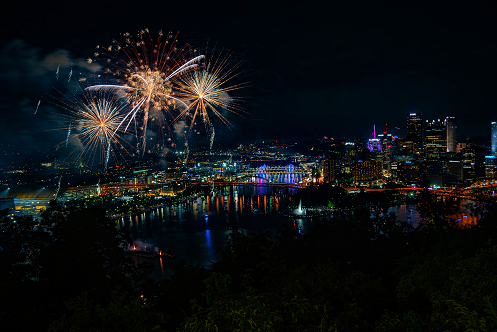 Pittsburgh Firework 4th of July 09