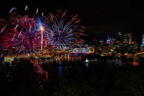 Pittsburgh Firework 4th of July 10