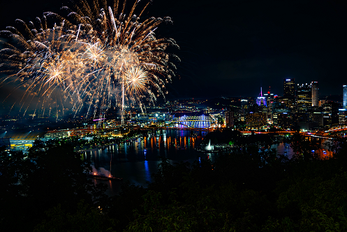 Pittsburgh Firework 4th of July 11