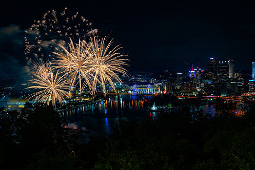 Pittsburgh Firework 4th of July 08