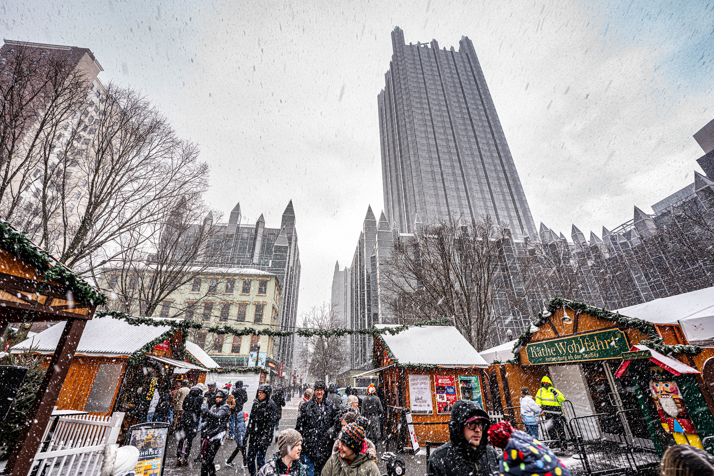 Pittsburgh Winter Street