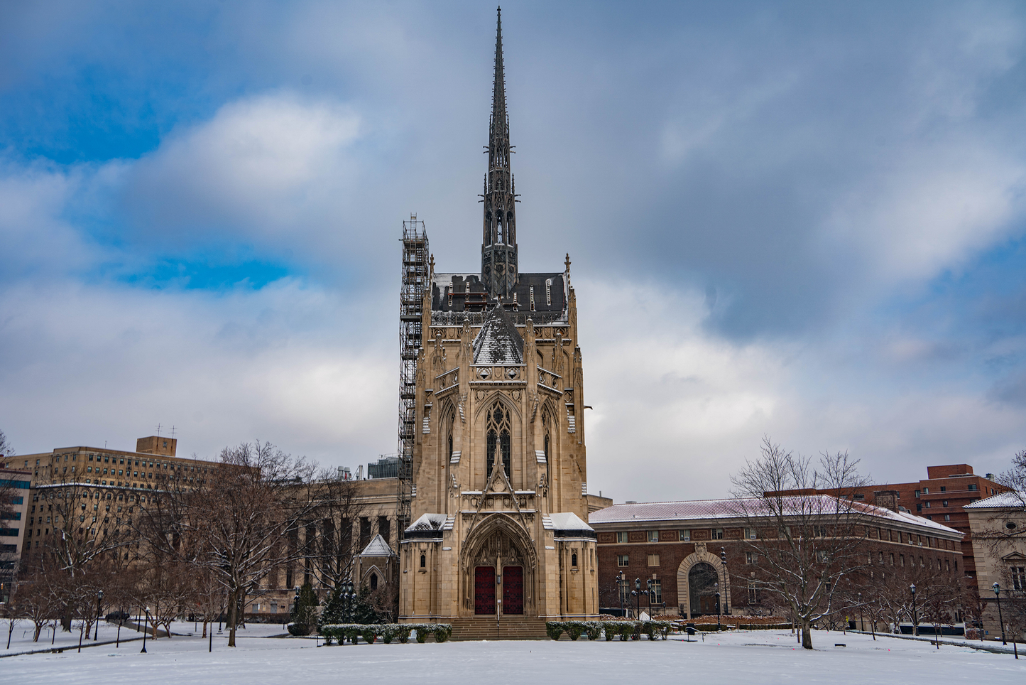 Pittsburgh Winter Heinz Memorial Chapel