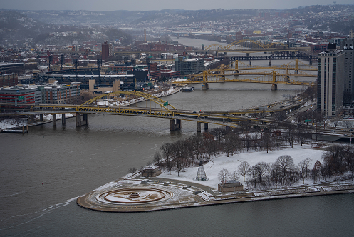 Pittsburgh Winter Bridges 03